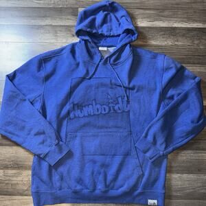 Humboldt Clothing Co Hoodie XL Blue Pullover Sweatshirt Mesh Graphic Logo